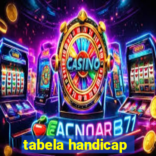 tabela handicap